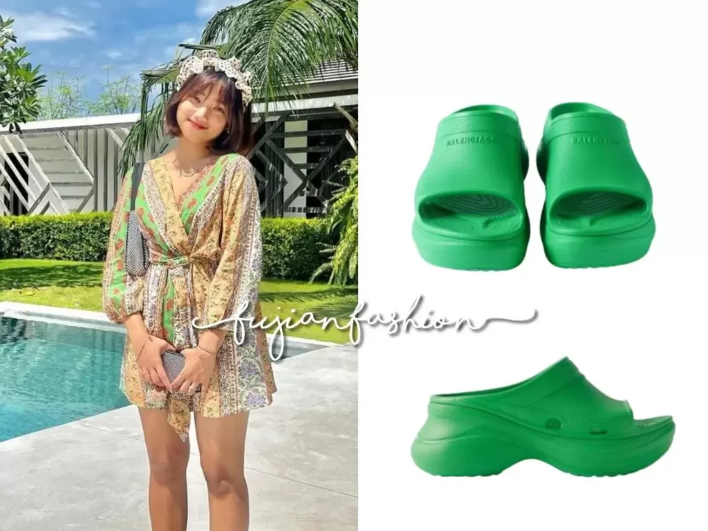Sepatu Crocs Fuji (Instagram/@fujian.fashion)