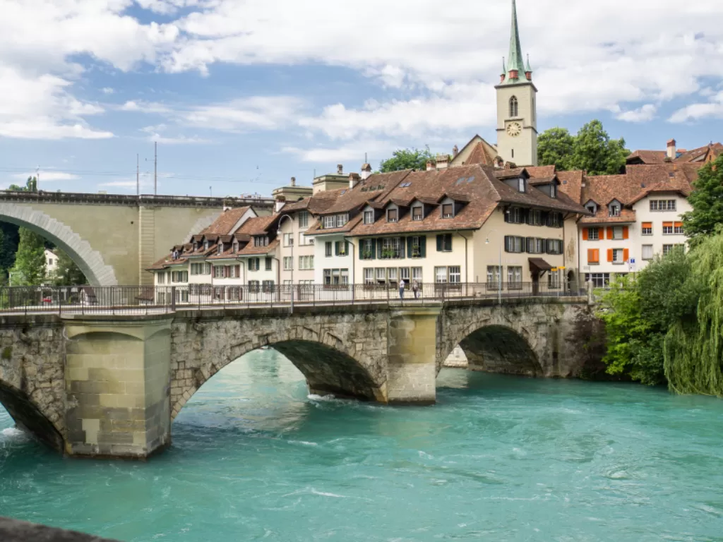 Sungai Aare. (Bern)