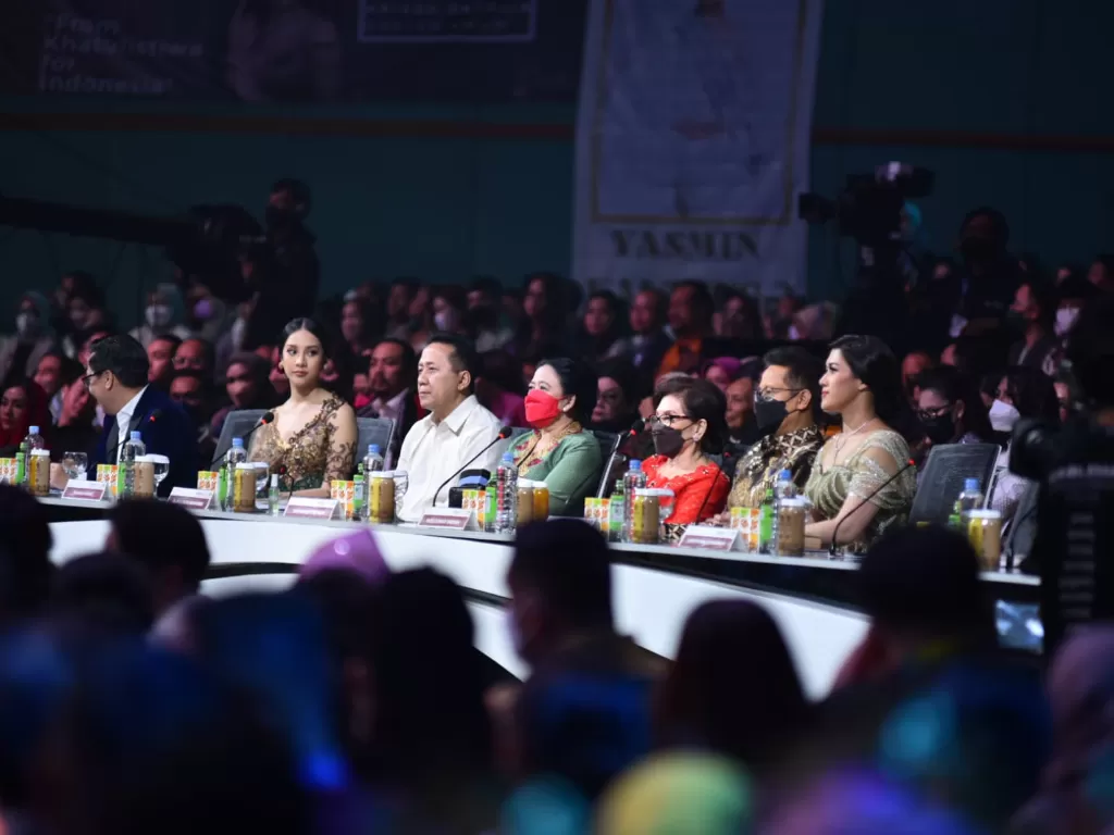 Puan Maharani menjadi juri di ajang Puteri Indonesia 2022 (Istimewa)