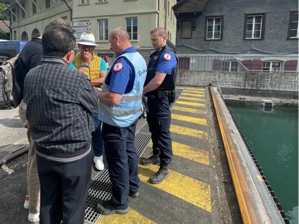 Ridwan Kamil temui pejabat kepolisian Swiss (Dok. KBRI Bern)