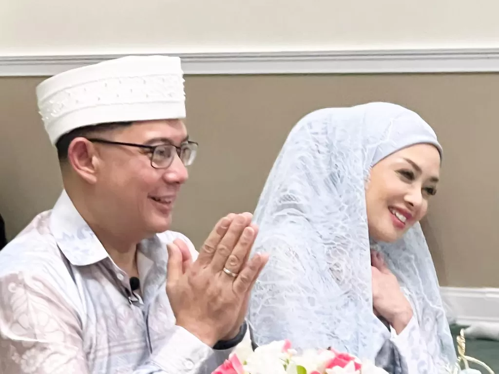 Terry Putri resmi menikah lagi. (Instagram/terryputri)
