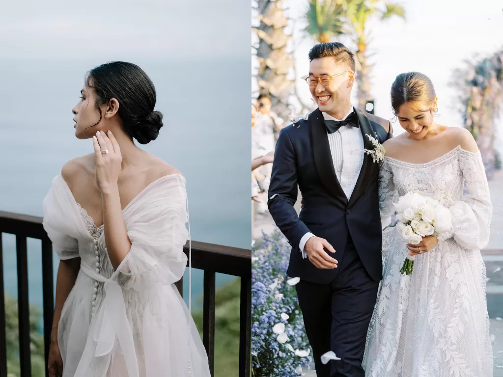 Resepsi pernikahan Maudy Ayunda dan Jesse Choi. (Instagram/maudyayunda)