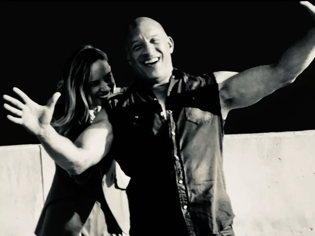 Vin Diesel bersama Brie Larson (Instagram/vindiesel)