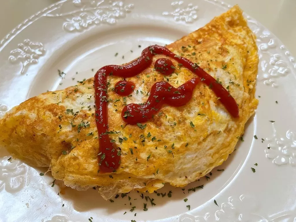 Omelette (Instagram/meimaimei_cooking)