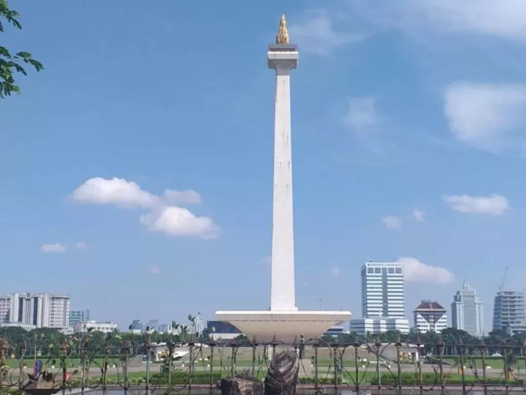 Monumen Nasional (Monas). (Instagram/rivanwsetyawardana)