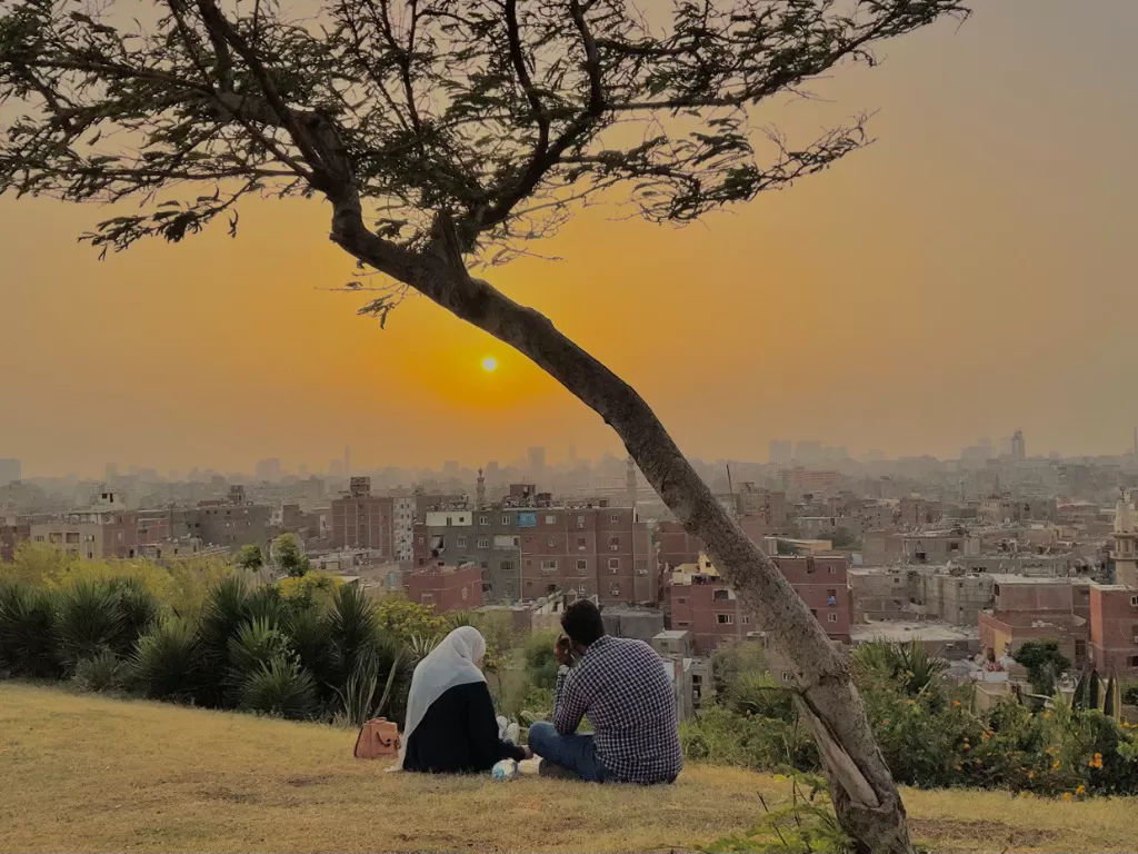 Taman Al-Azhar Kairo, Mesir. (Tasya Nurani Muthmainnah/IDZ Creators)