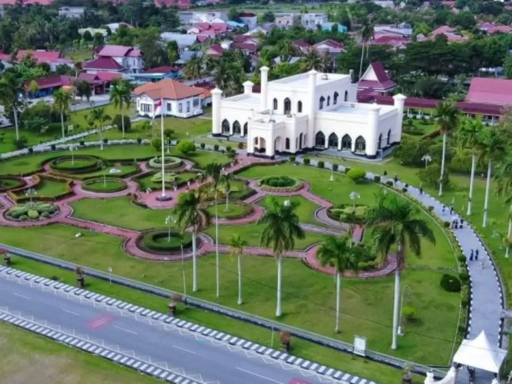 Istana sekaligus museum yang indah di Pekanbaru (Rivo Wijaya/IDZ Creators)