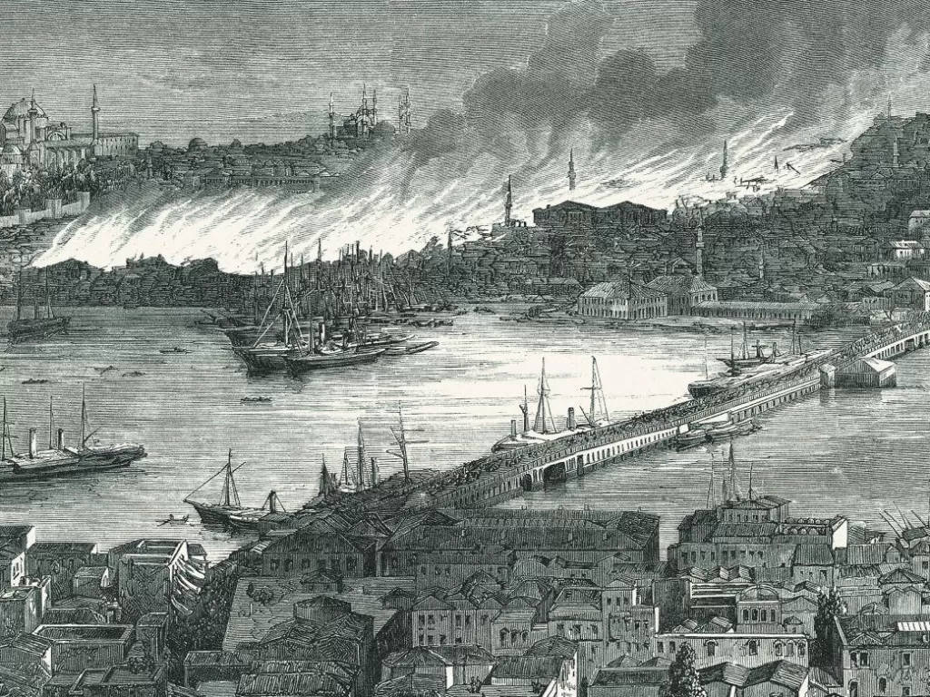Kebakaran Konstantinopel (Istimewa)