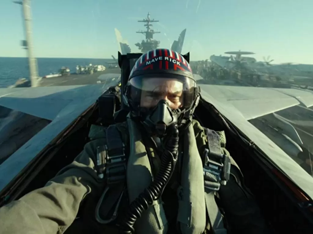 Tom Cruise dalam Top Gun: Maverick (Istimewa)