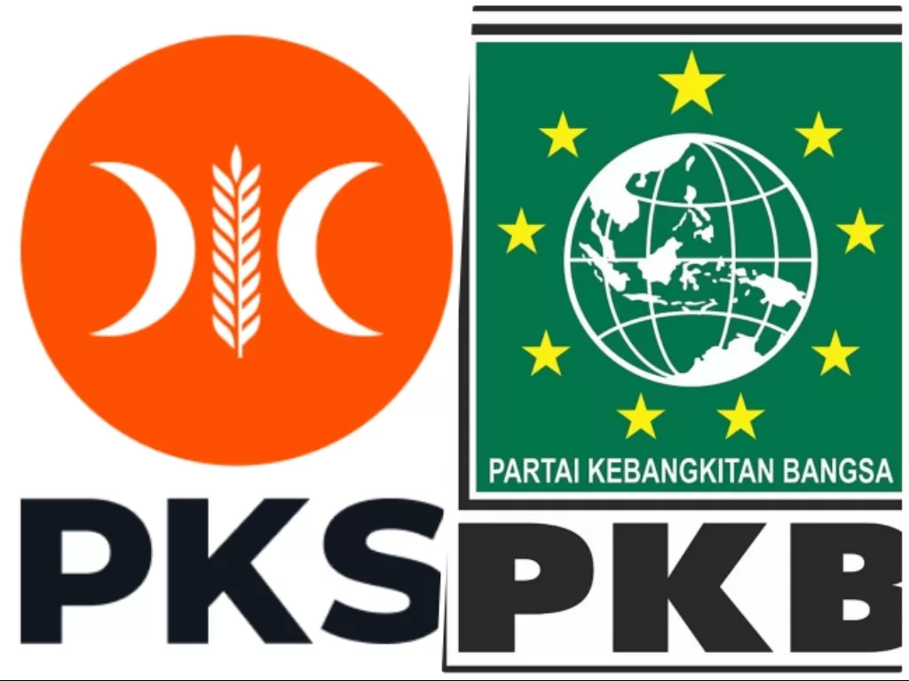 Logo PSK (Dok.PKS) dan Logo PKB. (Dok. PKB)