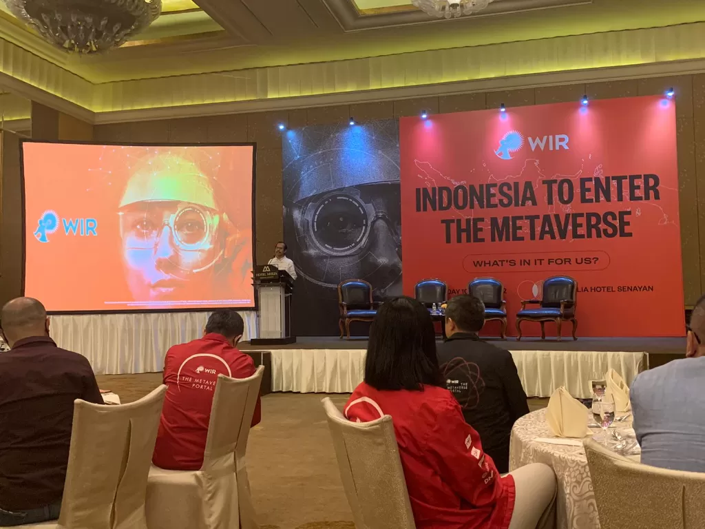 Diskusi bertajuk 'Indonesia To Enter The Metaverse, Whats In It For Us?' (Indozone/Samsudhuha Wildansyah)