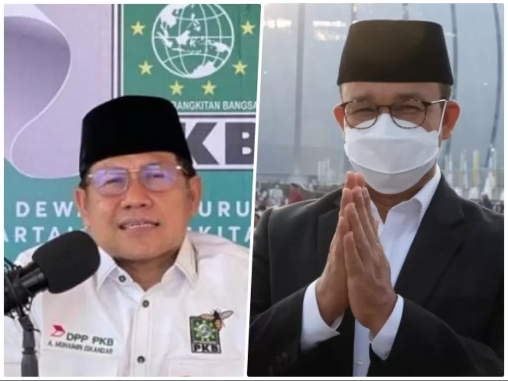Muhaimin Iskandar. (Dok. PKB) dan Anies Baswedan. (Dok. Pemprov DKI Jakarta)