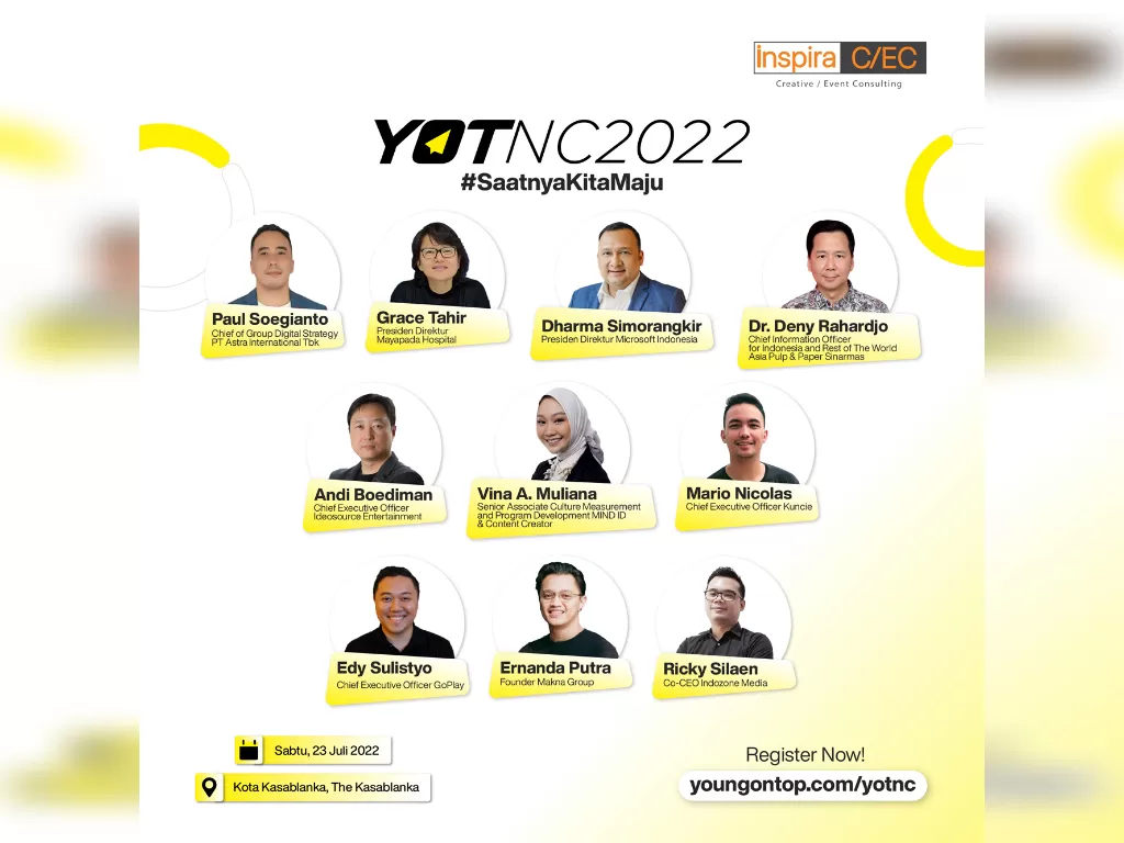 Young On Top National Conference (YOTNC) 2022 (photo/YOT)