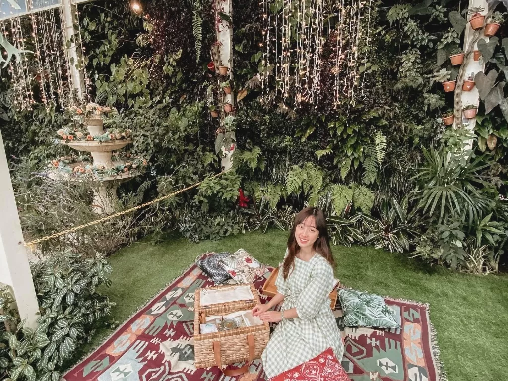 Piknik di Rumah Gemuk Bali. (Instagram/@violaserenaa)