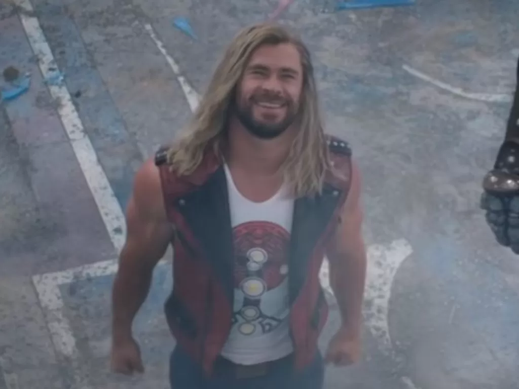Chris Hemsworth dalam Thor: Love and Thunder (Istimewa)