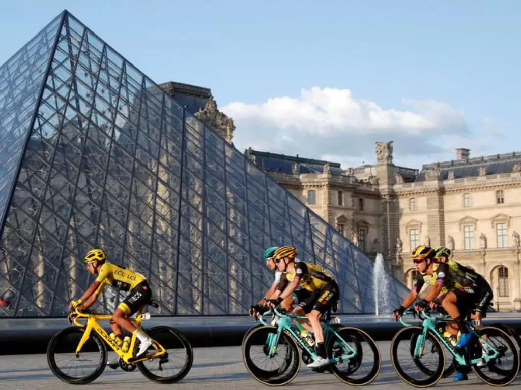 Tour de France akan kembali diadakan. (REUTERS/Philippe Wojazer/Pool)