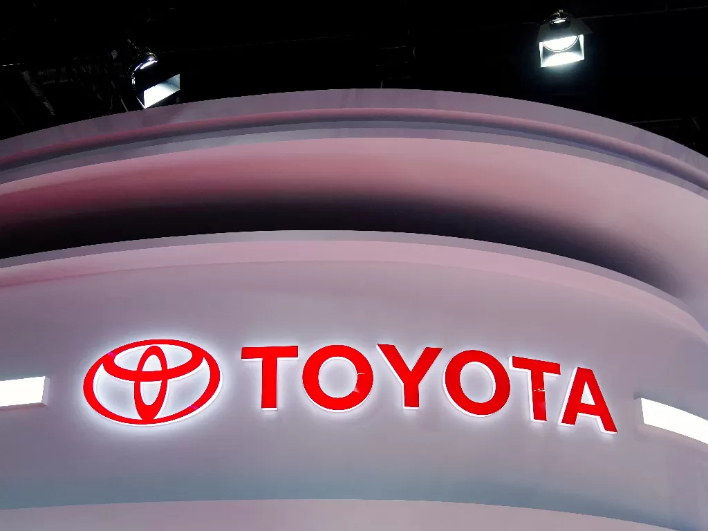 Ilustrasi lambang Toyota. (REUTERS/Aly Song)
