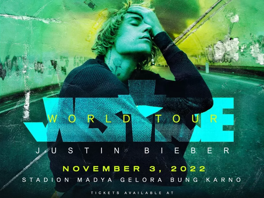 Poster Justice World Tour (Instagram/pkentertainment.id)