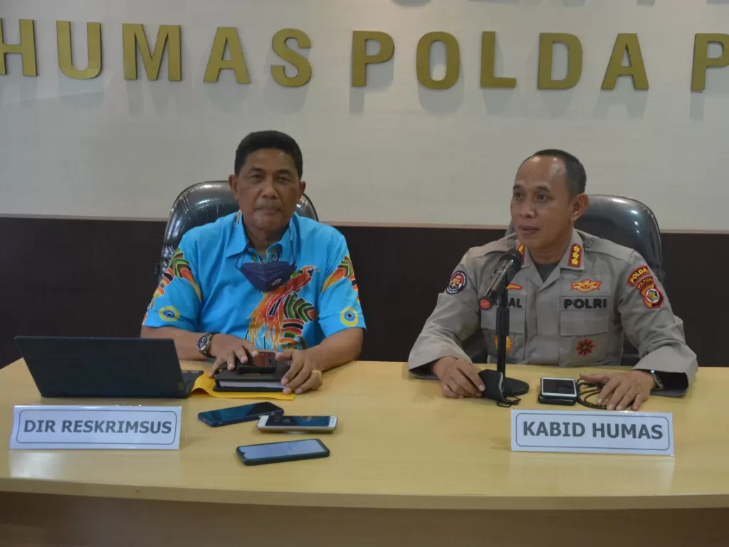 Jajaran Direktorat Reserse Kriminal Khusus Polda Papua. (Dok. Humas Polda Papua)
