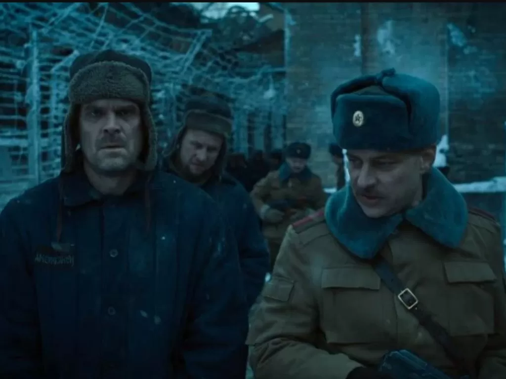 Adegan di Stranger Things 4 di penjara Lukišk?s, Lithuania (Netflix)