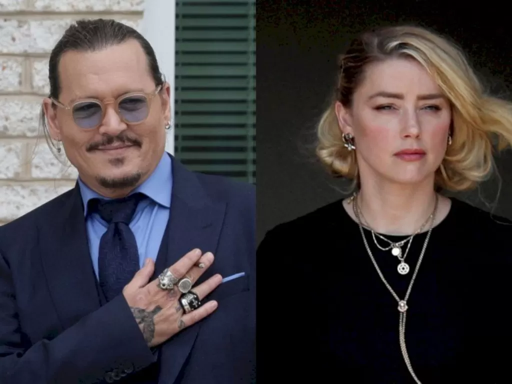 Johnny Depp dan Amber Heard (REUTERS/Tom Brenner)