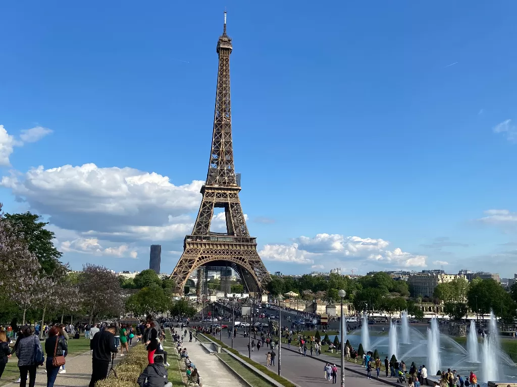 Menara Eiffel, Paris. (Dada Sabra Sathilla/IDZ Creators)