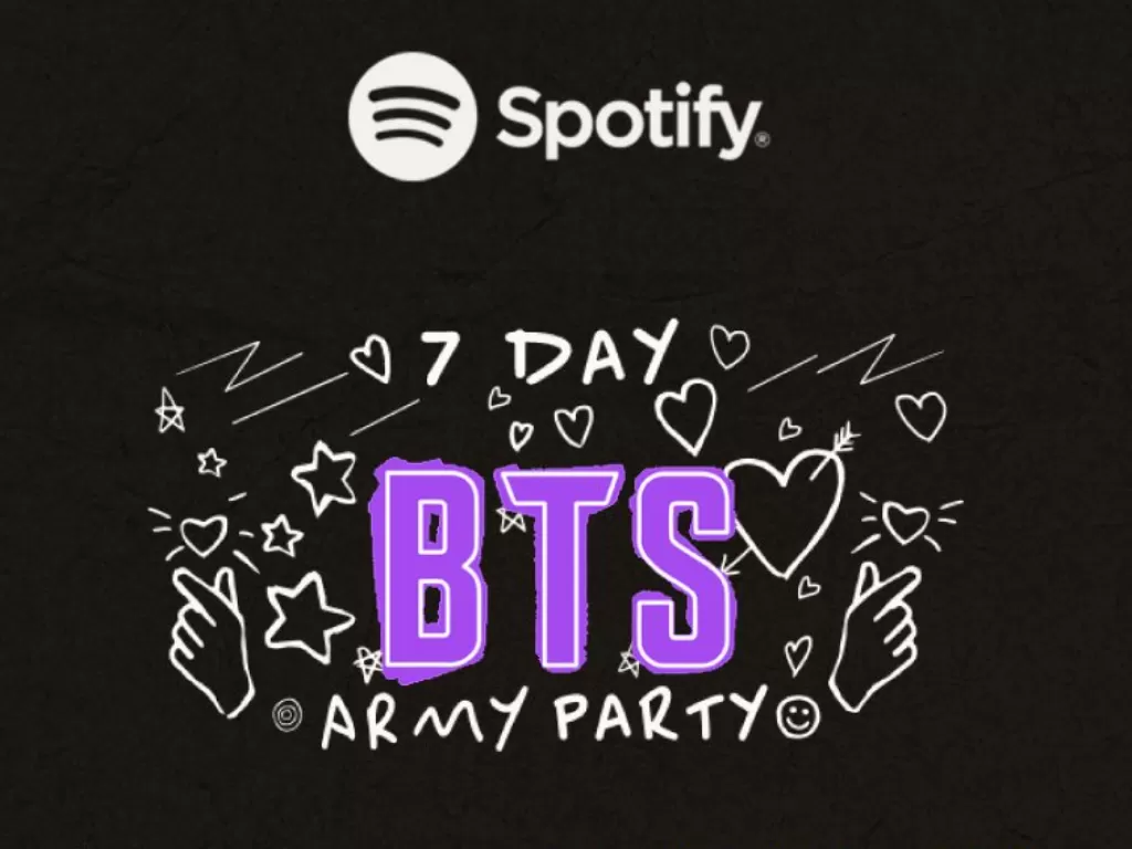 7 Day ARMY Party BTS (Twitter Spotify K-Pop)