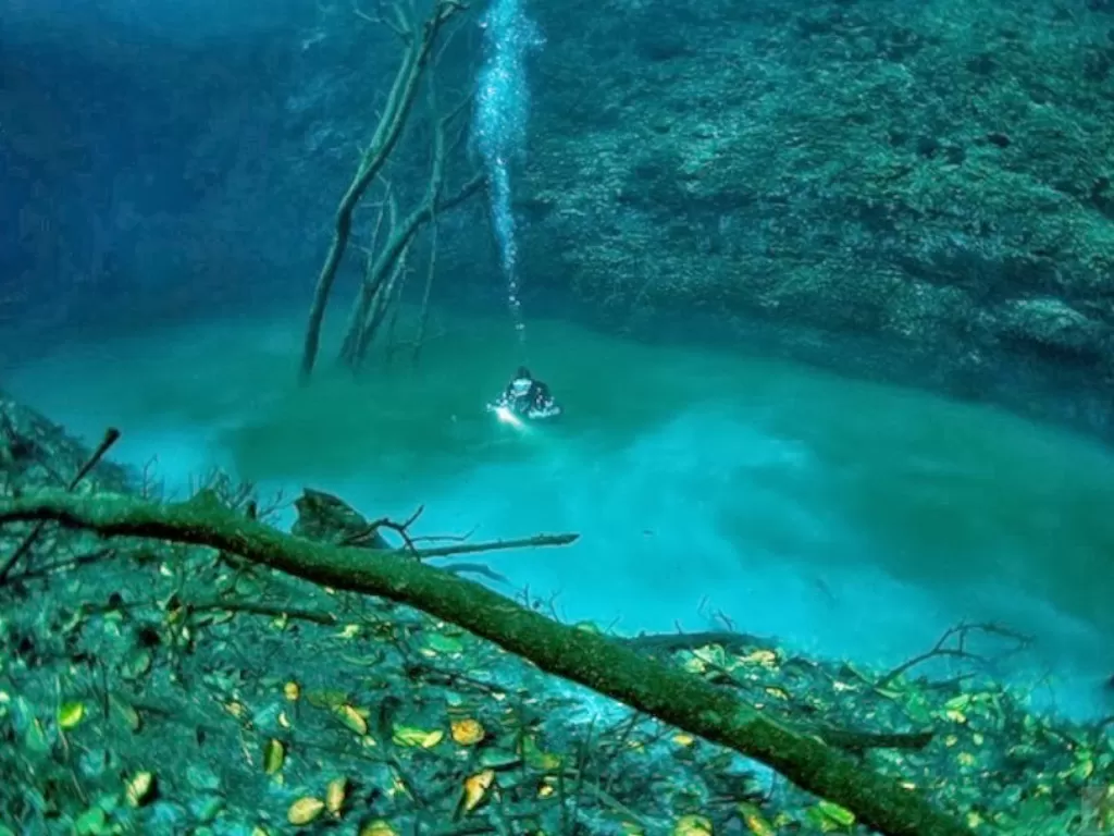 Sungai Cenote Angelita (Twitter/GoodOldDice)