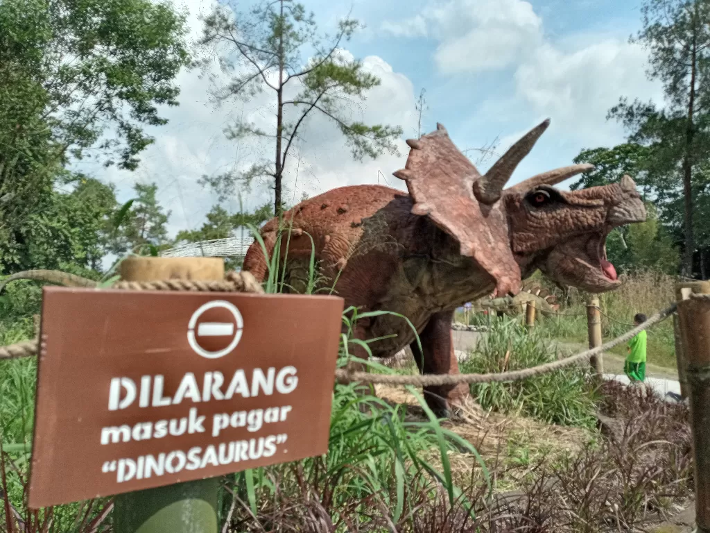 Dino Park, Sleman, Yogyakarta. (Eksani/IDZ Creators)