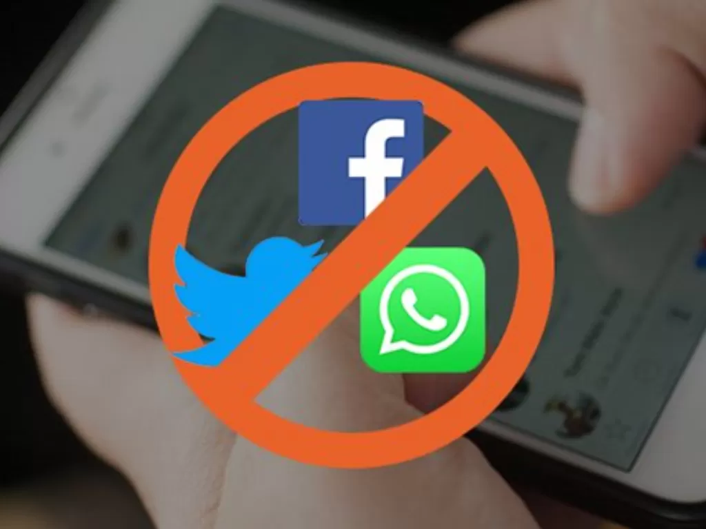 Ilustrasi media sosial terancam diblokir di Indonesia. (The Biz Update)