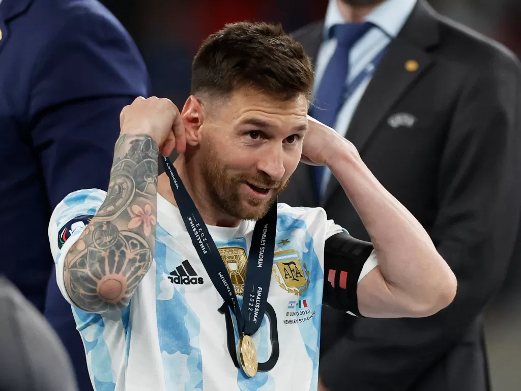 Lionel Messi. (REUTERS/Peter Cziborra)
