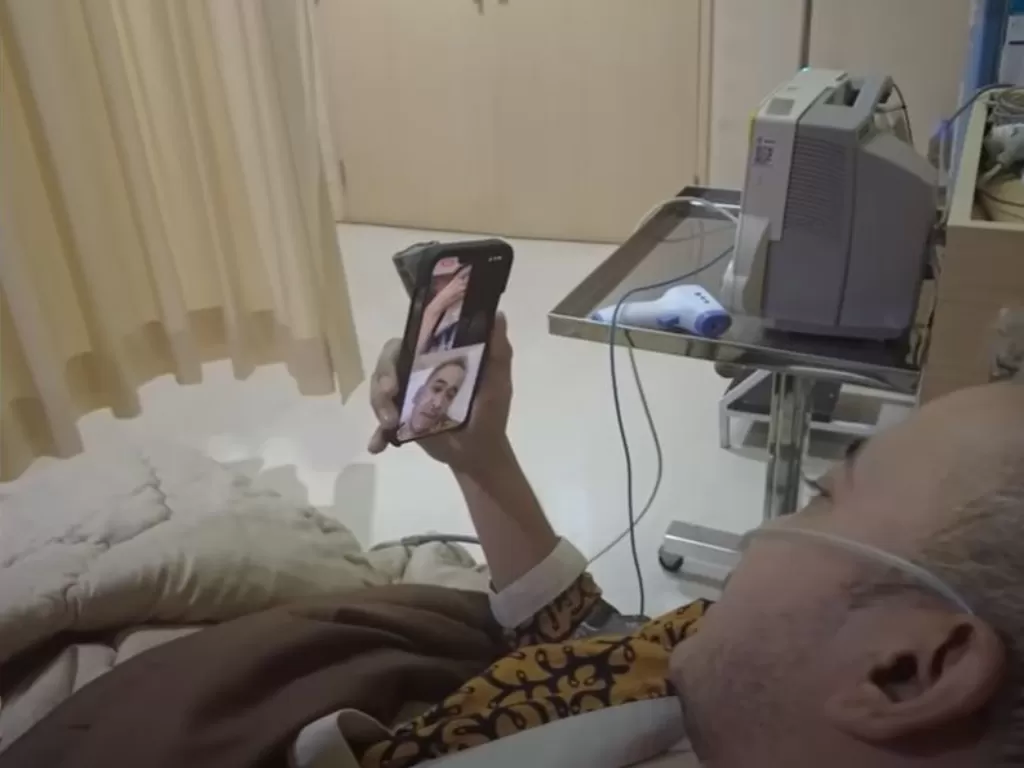 Ruben Onsu terbaring di rumah sakit (YouTube Ruben Onsu)