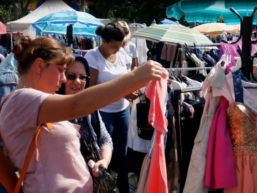 Thrifting juga jadi tren di Turki. (Elisa Oktaviana/IDZ Creators)