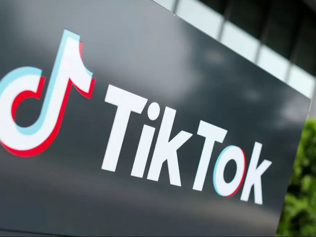 Logo TikTok. (REUTERS/ Mike Blake)