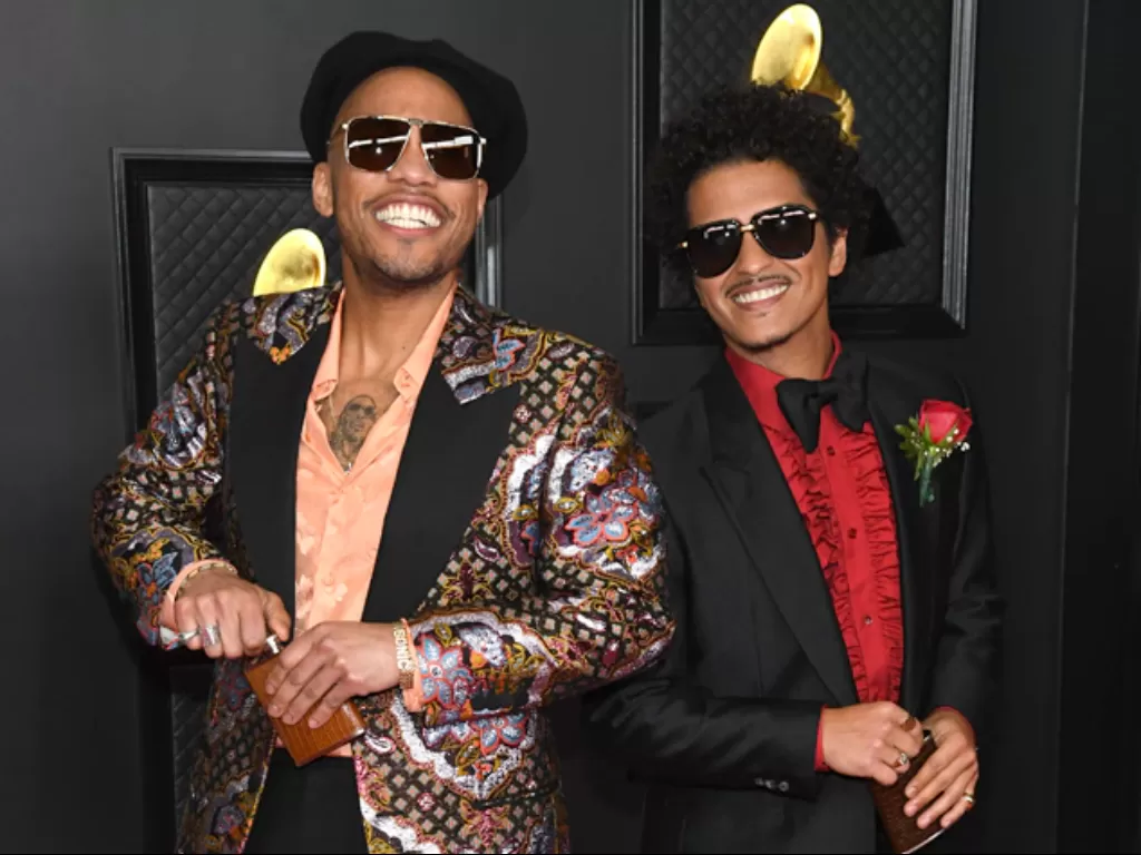 Bruno Mars and Anderson Paak. (Photo/NME)