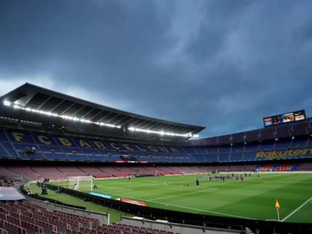 Barcelona akan menuntut AS Roma karena mendadak mundur dari Trofi Joan Gamper (REUTERS/Albert Gea)