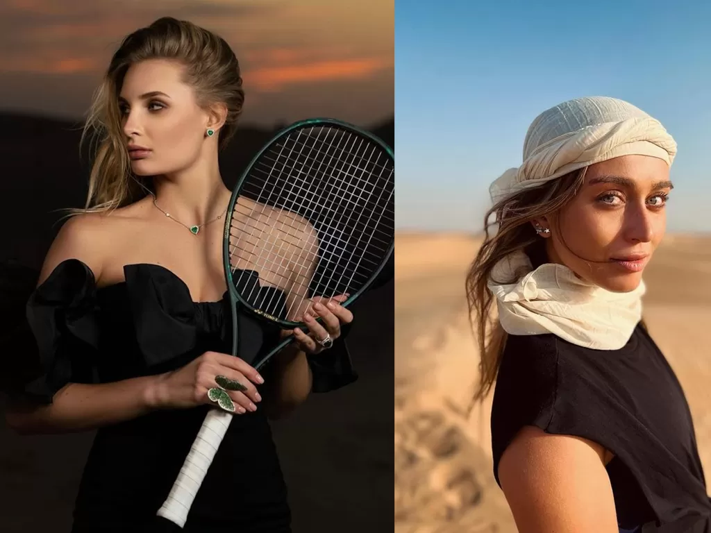 Dayana Yastremska, petenis Ukraina (kiri), Paula Badosa, petenis Spanyol (kanan). (Instagram/@dayana_yastremskay@paulabadosa)