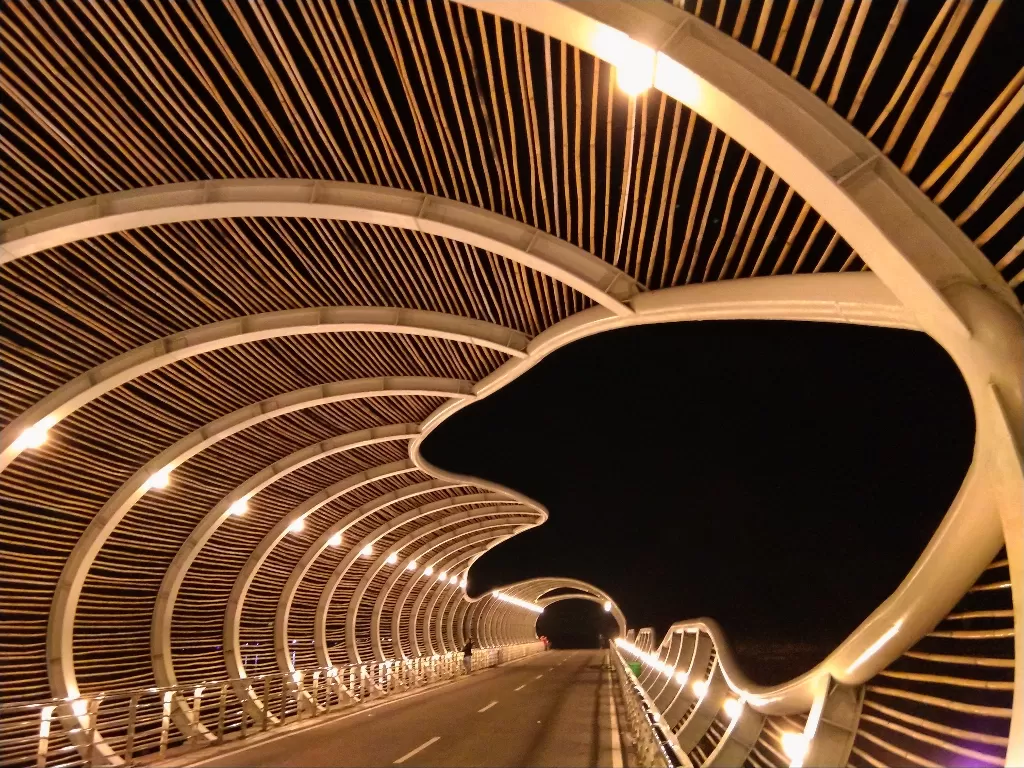 Helix Bridgenya Banyuwangi, cantik dan estetik (Hendra Susanto/IDZ Creators)