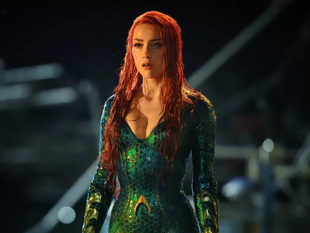 Amber Heard saat bermain di Aquaman. (IMDB).
