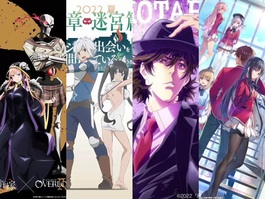 Daftar anime yang rilis di Juli 2022. (Photo/Japan Today/Crunchyroll)