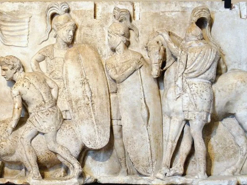 Ilustrasi Romawi dalam perang Carrhae. (Ancient Origins)