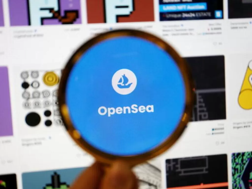 OpenSea akui data penggunanya bocor ke publik. (REUTERS/Florence Lo)