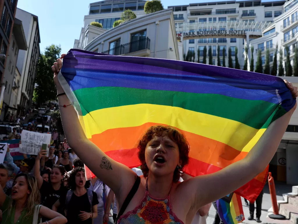 Parade LGBT. (REUTERS/Umit Bektas)