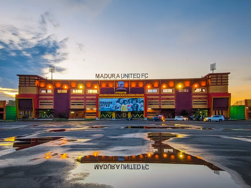 Stadion Gelora Madura Ratu Pamelingan, Pamekasan. (Hendra Susanto/Z Creators)