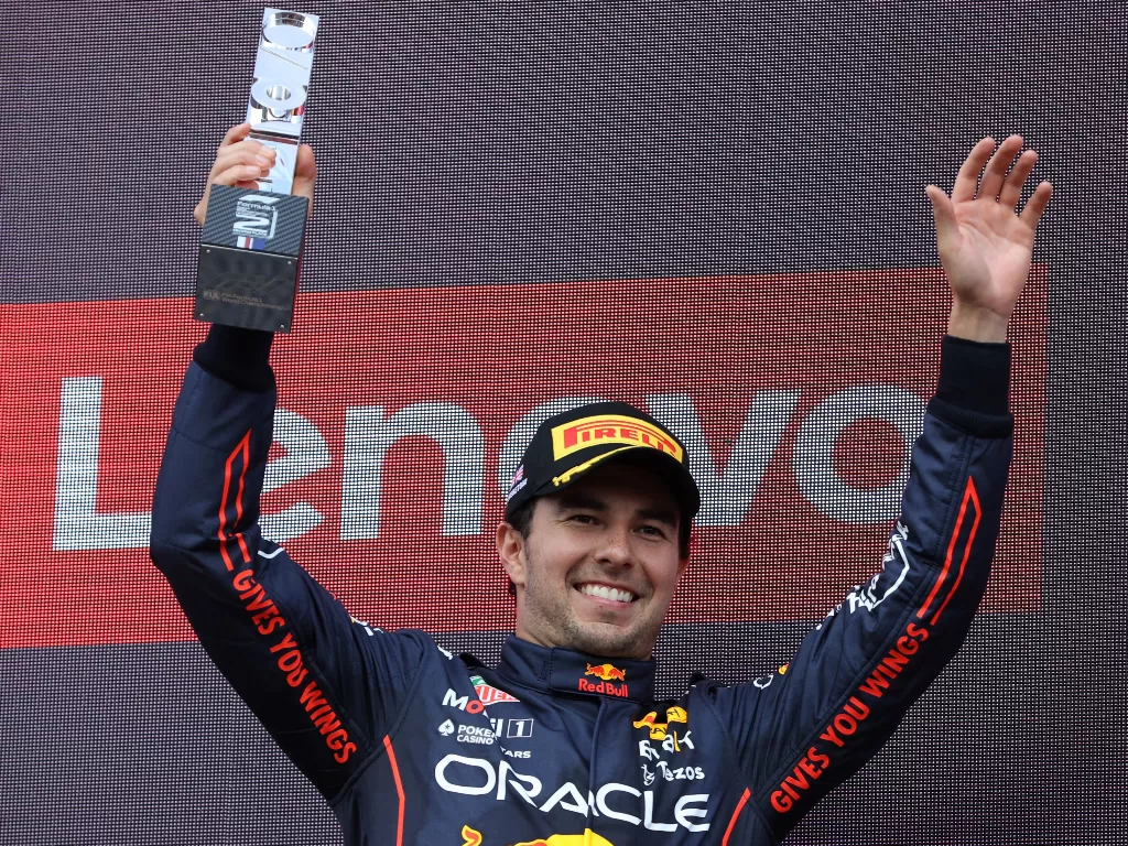 Pebalap Red Bull, Sergio Perez. (REUTERS/Molly Darlington)