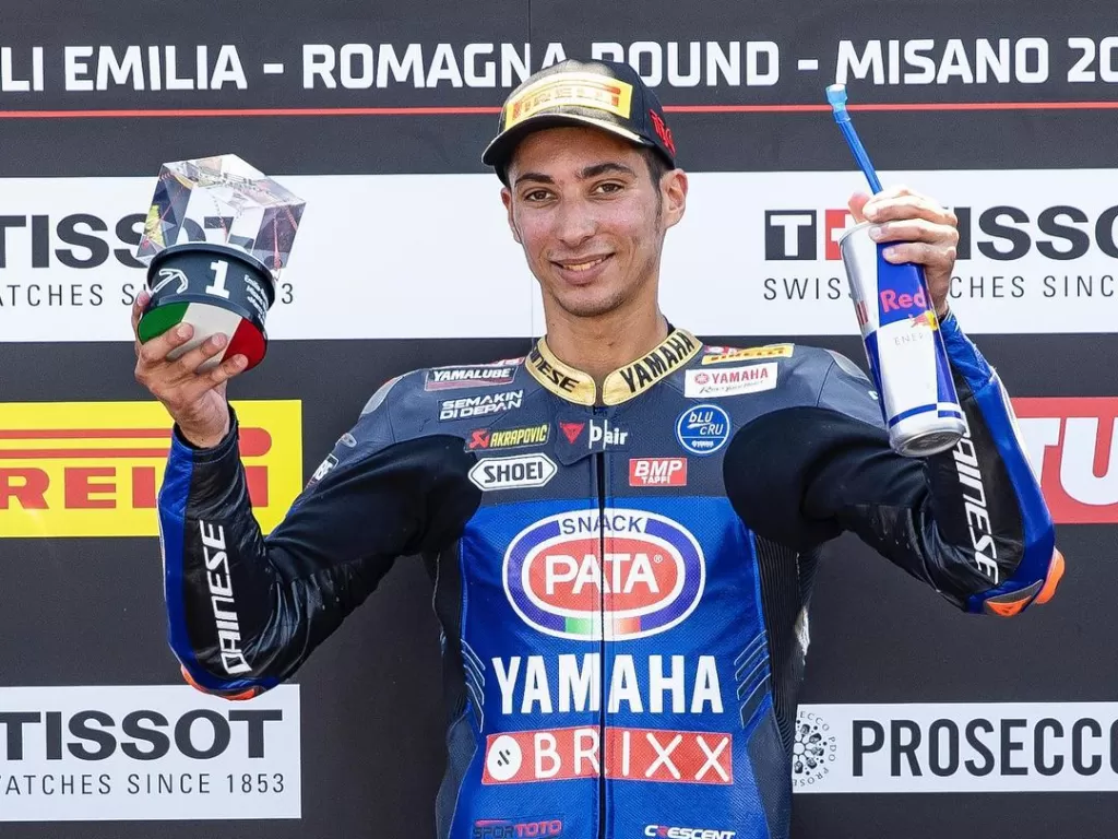 Juara dunia Superbike, Toprak Razgatlioglu. (Instagram/@toprak_tr54)