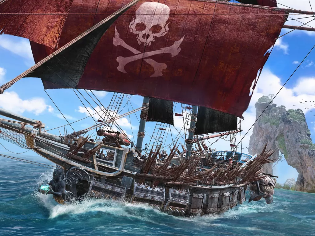 Tampilan ilustrasi dari game Skull and Bones besutan Ubisoft (photo/Ubisoft)