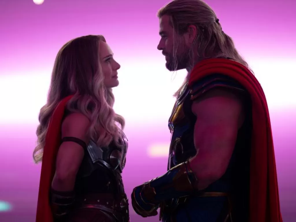 Adegan dalam Thor: Love and Thunder (Istimewa)