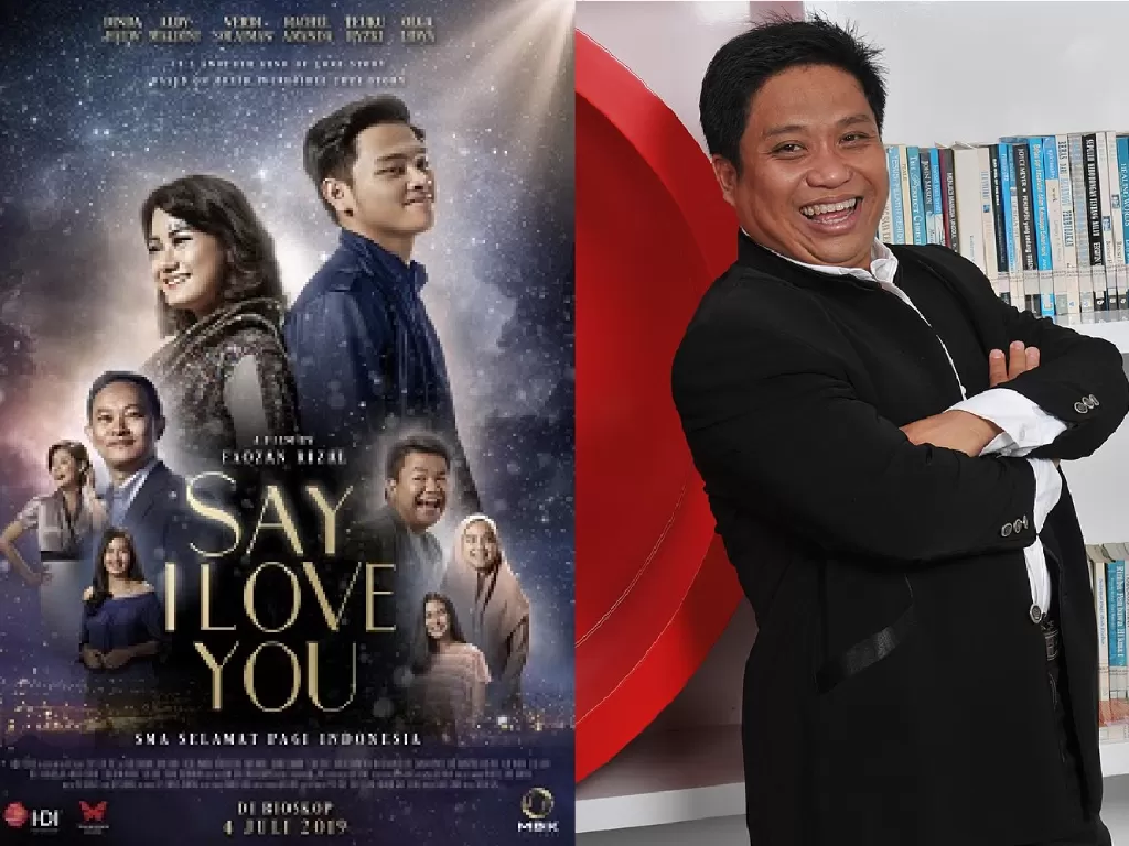 Film 'Say I Love You', salah satu film yang mengangkat kisah motivator Julianto Eka Putra yang tersandung kasus pemerkosaan. (Wikipedia).