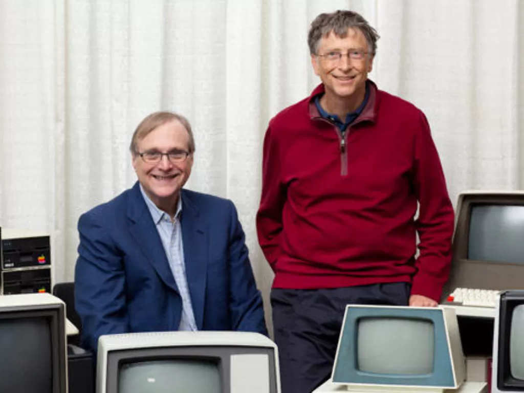 Paul Allen dan Bill Gates, Pendiri Microsoft. (CC News)